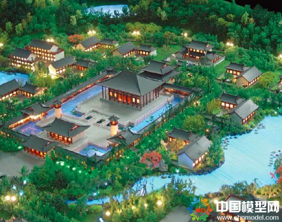 古建筑模型，古建沙盤模型