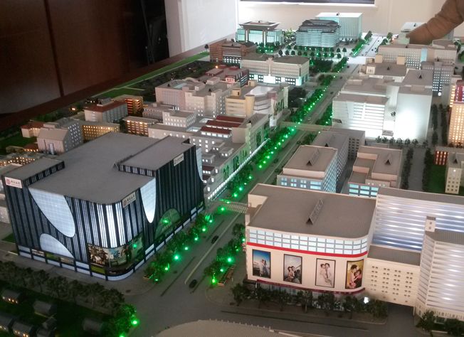 西單商業(yè)街 尺寸:3X5 比例:1:220