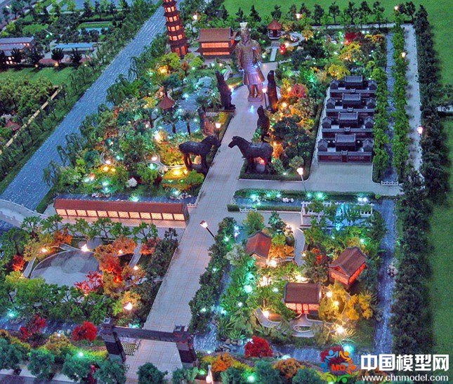 古建筑模型，古建沙盤模型