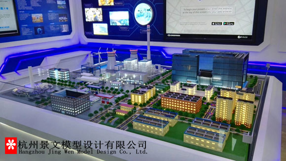 浙能技術(shù)研究院沙盤模型