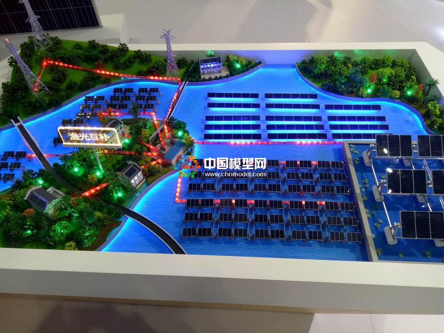 農(nóng)光互補(bǔ)沙盤(pán)模型