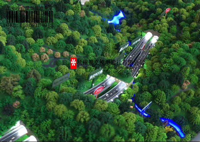 中鐵一局臨金高速TJ05標(biāo)段模型 中鐵一局臨金高速TJ05標(biāo)段模型