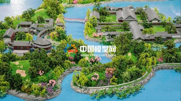 大型皇家園林沙盤模型重現(xiàn)圓明園昔日輝煌