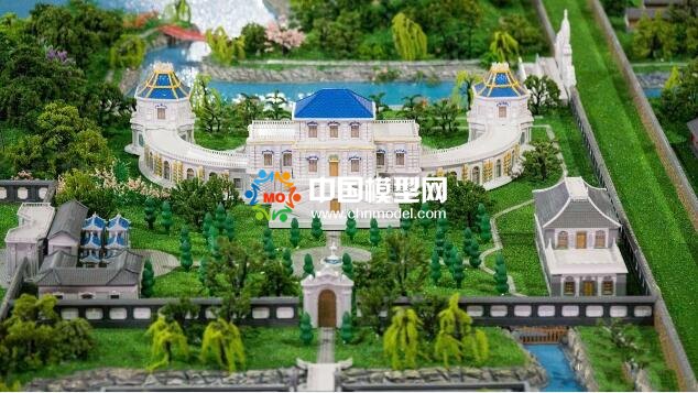 大型皇家園林沙盤模型重現(xiàn)圓明園昔日輝煌