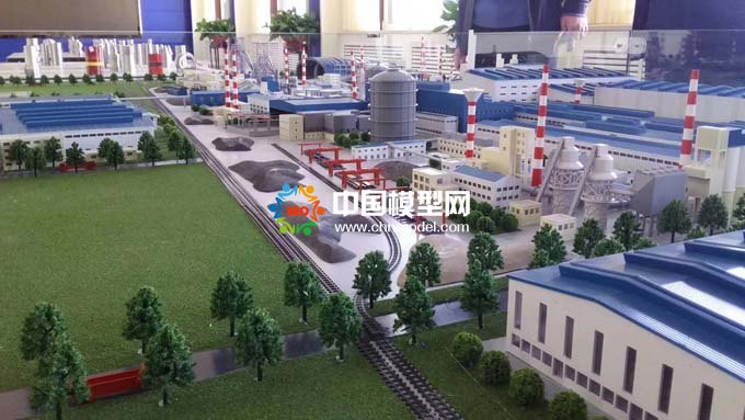 最新電廠沙盤模型