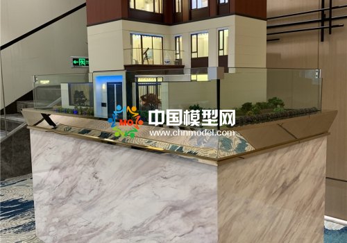 精工細制的別墅沙盤模型