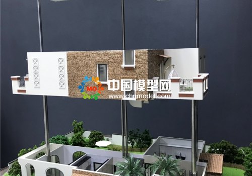 精工細制的別墅沙盤模型