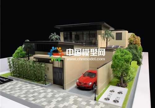 精工細制的別墅沙盤模型