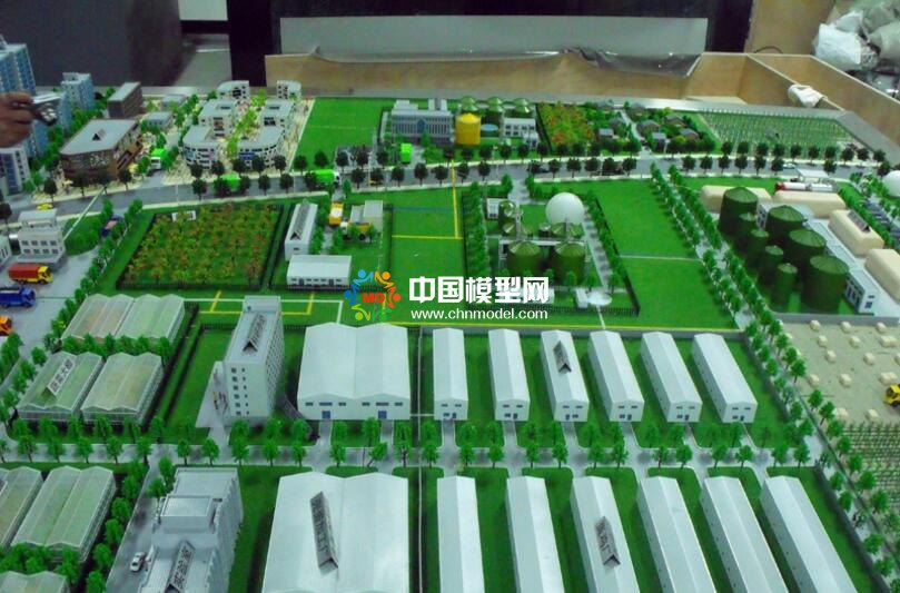 能源再生利用，城市垃圾發(fā)電沙盤(pán)模型