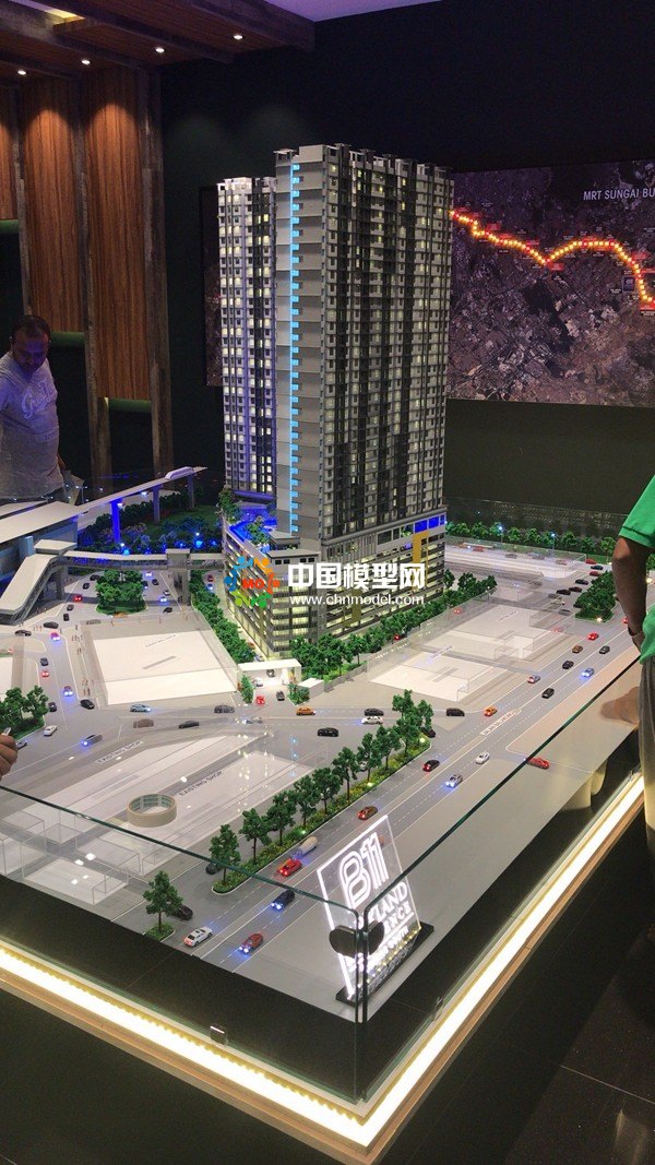 吉隆坡地產(chǎn)沙盤模型設(shè)計(jì)組裝工藝