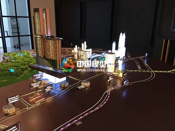 馬來(lái)西亞檳城遠(yuǎn)景規(guī)劃沙盤(pán)模型