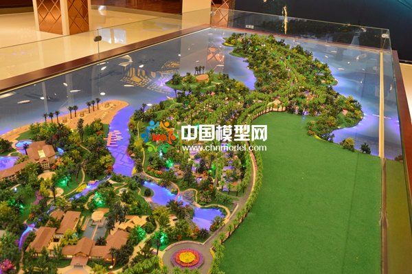 南麗湖旅游度假區(qū)規(guī)劃沙盤模型