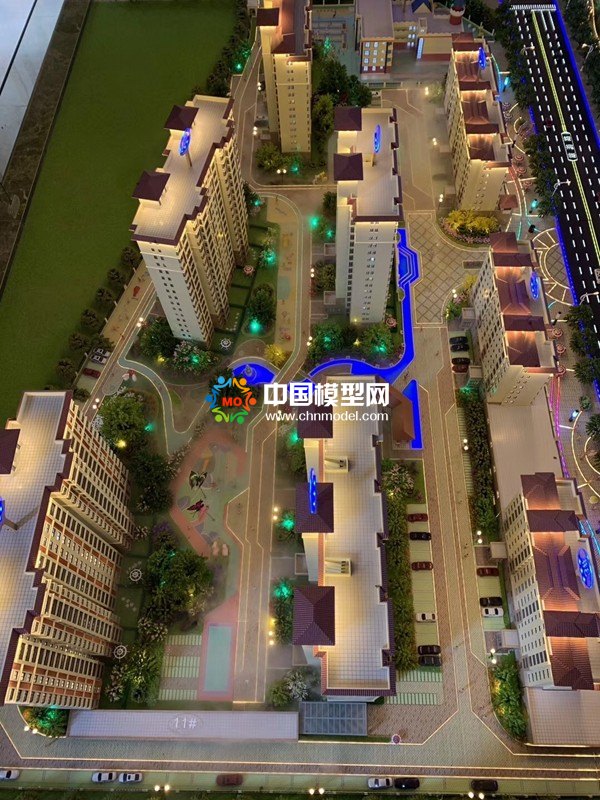 公園壹號(hào)售樓部沙盤模型