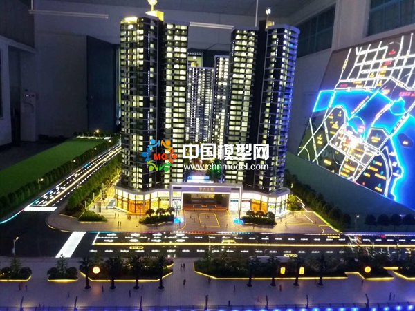 陽光城項(xiàng)目建筑模型