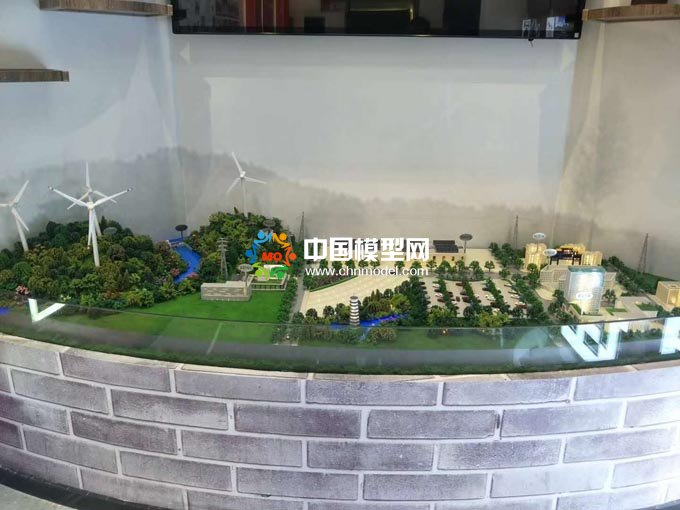 環(huán)保新能源輸變電沙盤模型