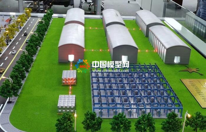 太陽能異聚態(tài)熱利用系統(tǒng)沙盤模型