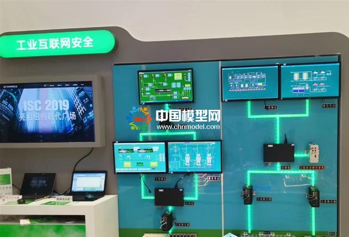 工業(yè)互聯(lián)網(wǎng)安全態(tài)勢(shì)感知平臺(tái)沙盤模型