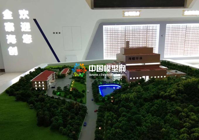 生活垃圾焚燒發(fā)電項(xiàng)目沙盤模型