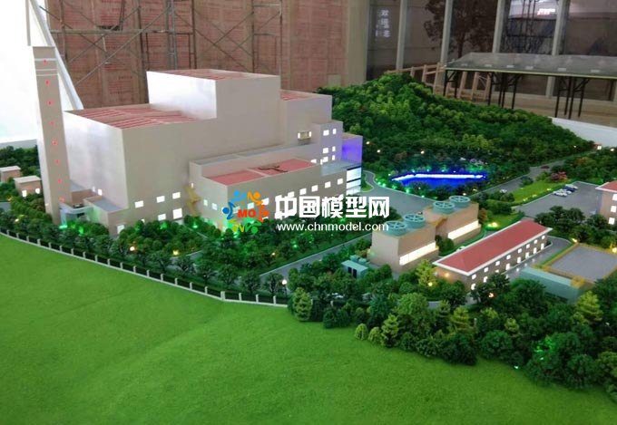 生活垃圾焚燒發(fā)電項(xiàng)目沙盤模型