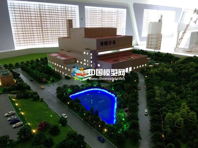 生活垃圾焚燒發(fā)電項(xiàng)目沙盤模型