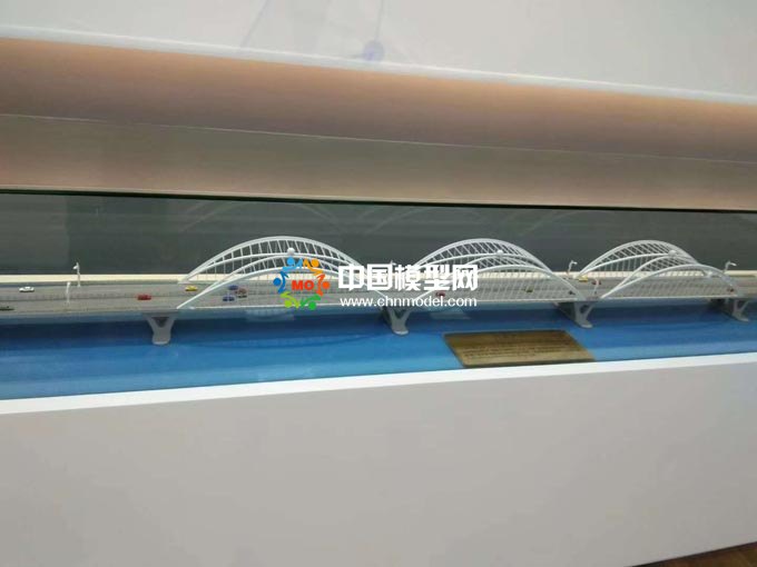 橋梁沙盤(pán)模型展播