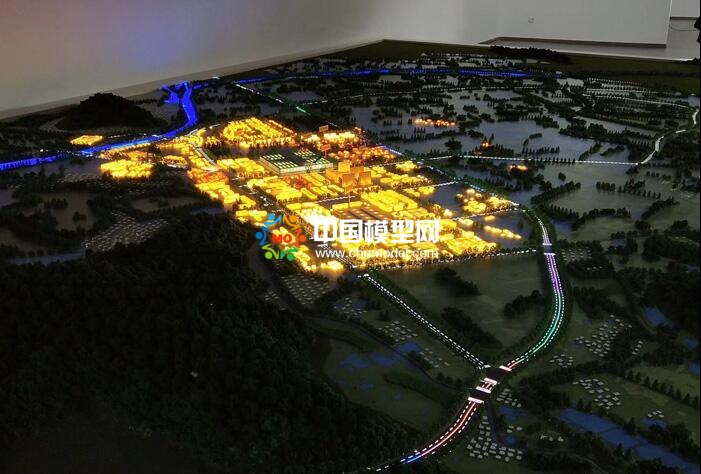 山下湖鎮(zhèn)特色小鎮(zhèn)沙盤(pán)模型