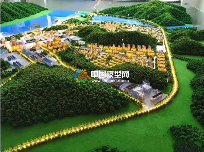 大洋鎮(zhèn)小城鎮(zhèn)環(huán)境整治沙盤模型