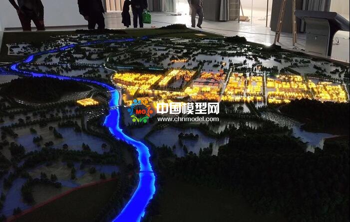 山下湖鎮(zhèn)特色小鎮(zhèn)沙盤(pán)模型