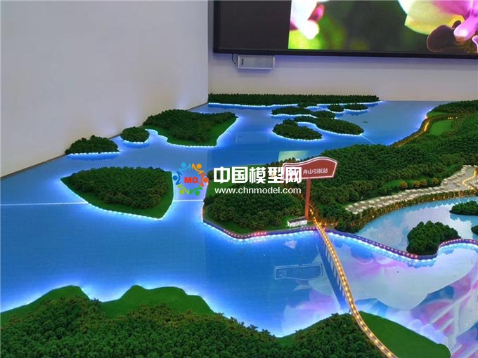 黨群服務(wù)中心沙盤模型