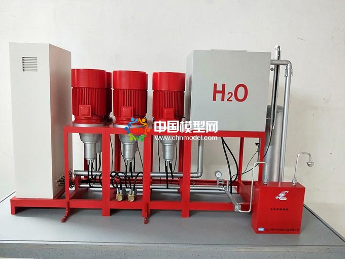 消防設(shè)備模型，滅火系統(tǒng)沙盤模型