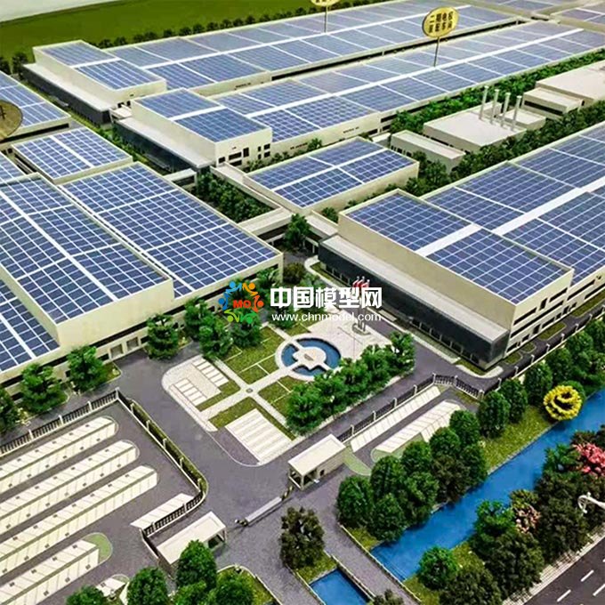 太陽(yáng)能光伏屋頂發(fā)電沙盤模型