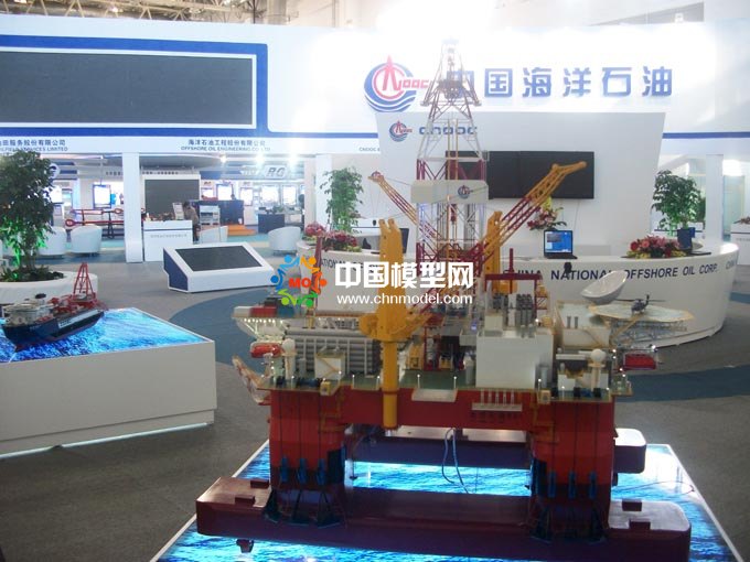 海上石油鉆井平臺(tái)模型