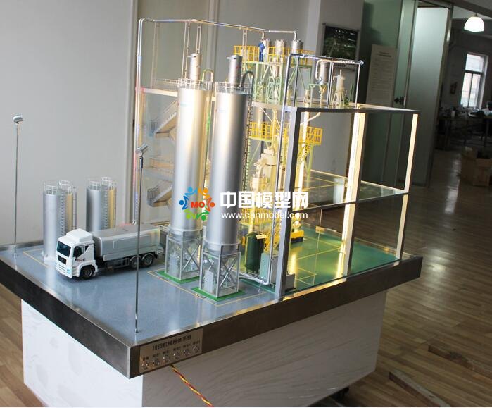 川田粉體設備模型