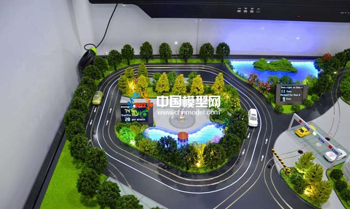 智慧停車(chē)沙盤(pán)模型