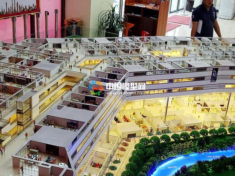 匯金商業(yè)廣場沙盤模型