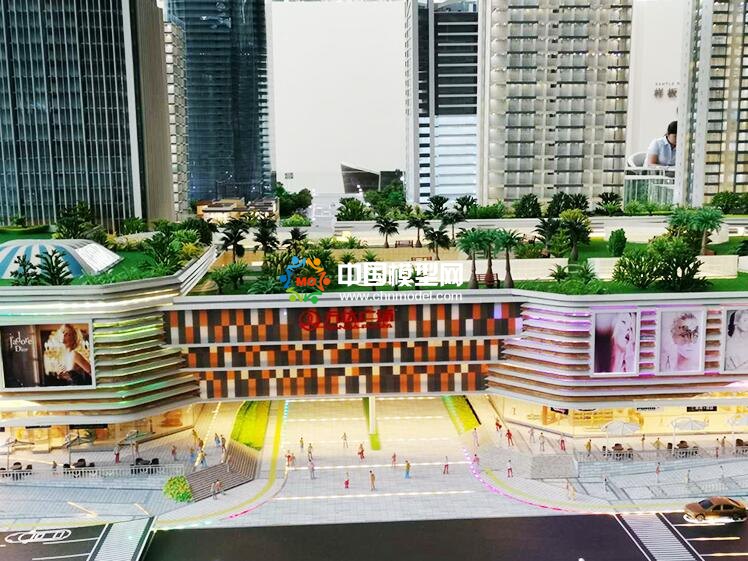 滇池明珠萬達廣場建筑模型