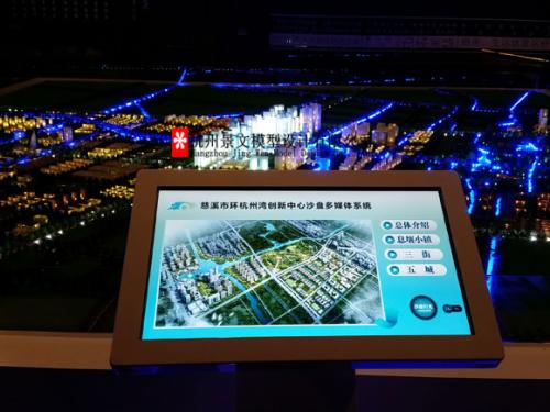 城市遠(yuǎn)景沙盤模型運(yùn)用了大量高科技參與展示