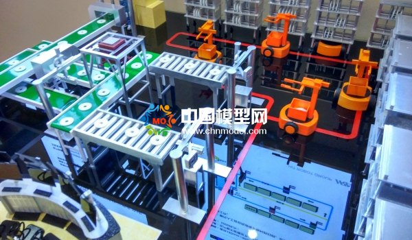 智慧工廠(chǎng)沙盤(pán)模型，生產(chǎn)線(xiàn)沙盤(pán)模型