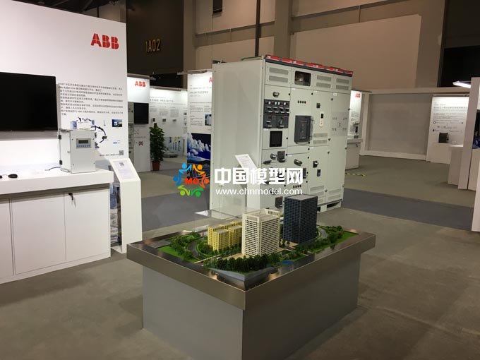 ABB數(shù)字化解決方案沙盤模型