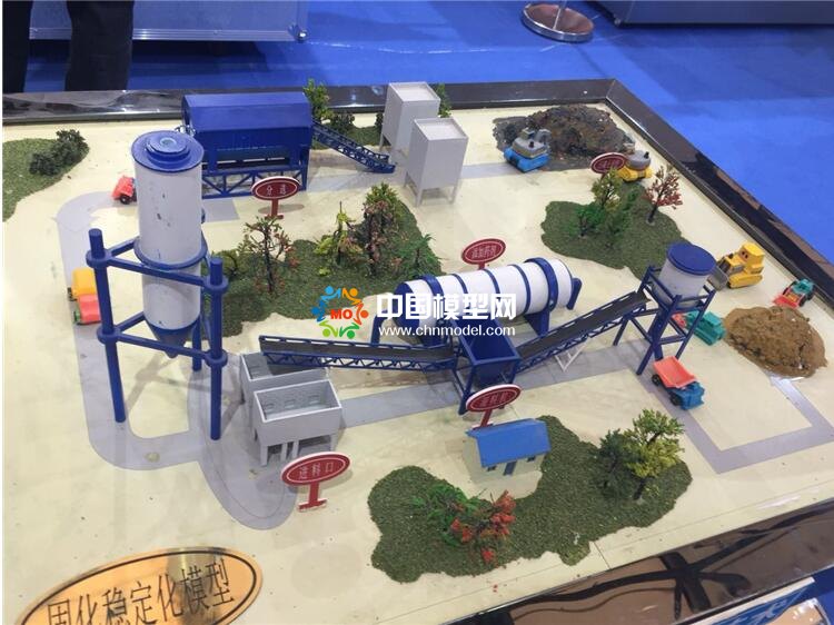 垃圾處理沙盤模型，廢固處理沙盤模型