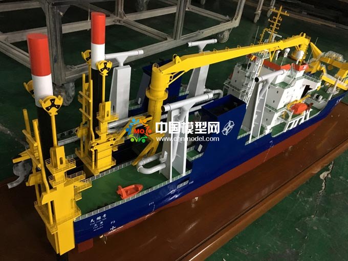 絞吸式挖泥船模型