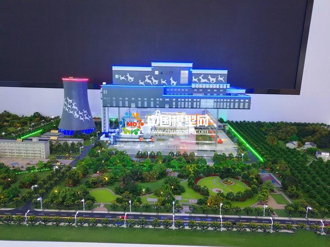 生活垃圾焚燒發(fā)電沙盤(pán)模型