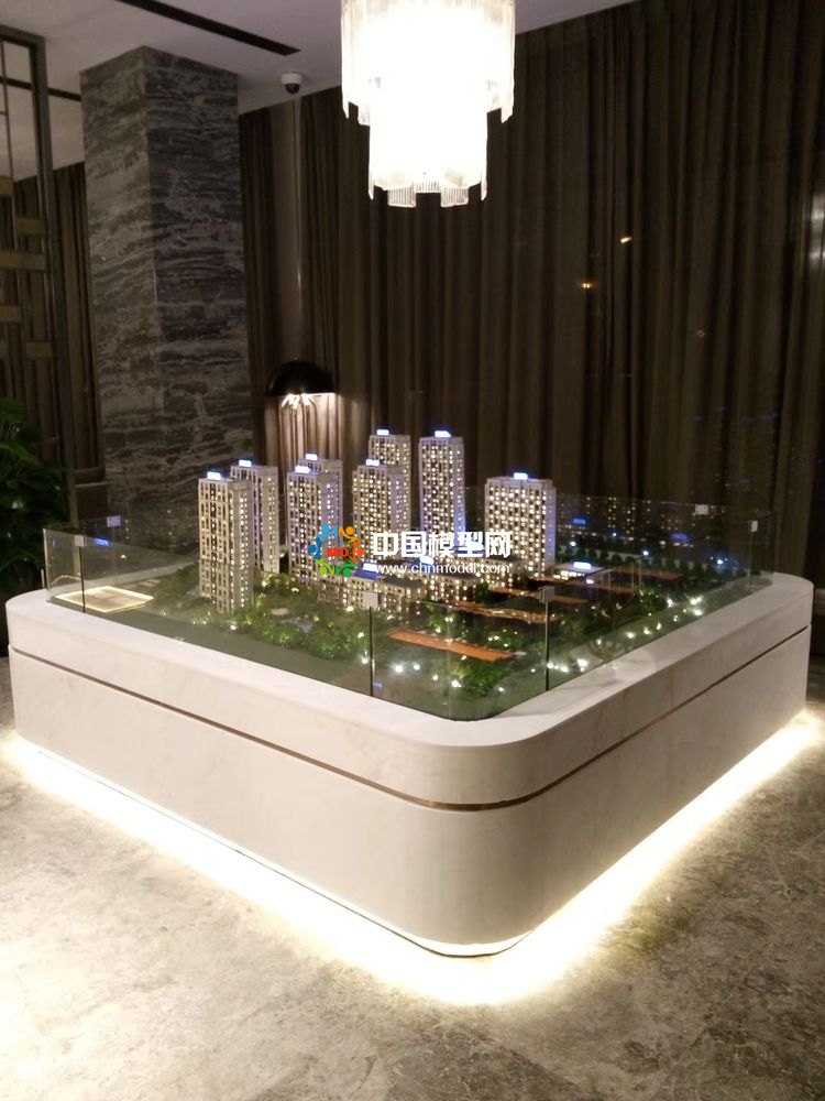 高檔樓盤模型底座，售樓部沙盤展臺(tái)（收藏）