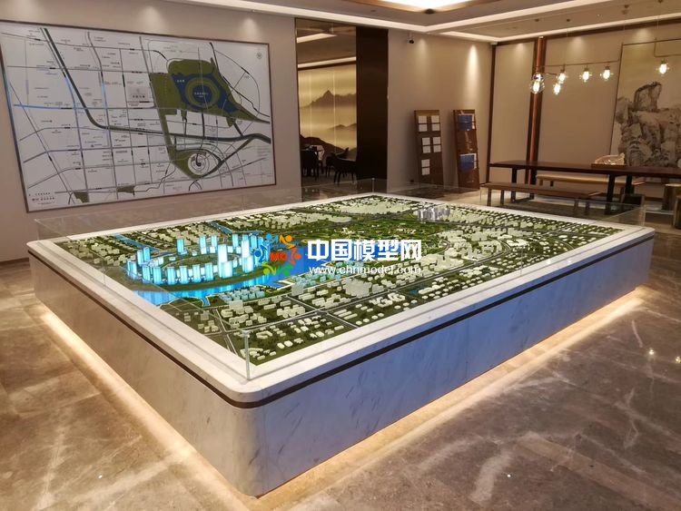 高檔樓盤模型底座，售樓部沙盤展臺(tái)（收藏）