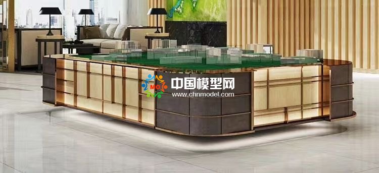 高檔樓盤模型底座，售樓部沙盤展臺(tái)（收藏）