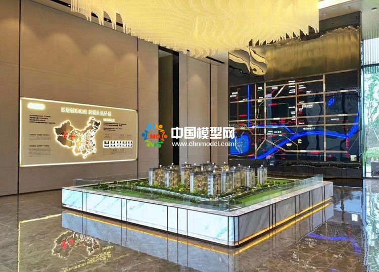 高檔樓盤模型底座，售樓部沙盤展臺(tái)（收藏）