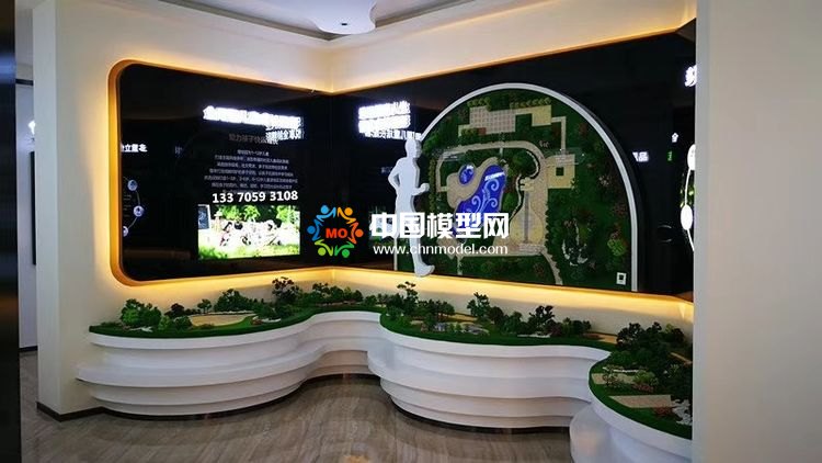 高檔樓盤模型底座，售樓部沙盤展臺(tái)（收藏）