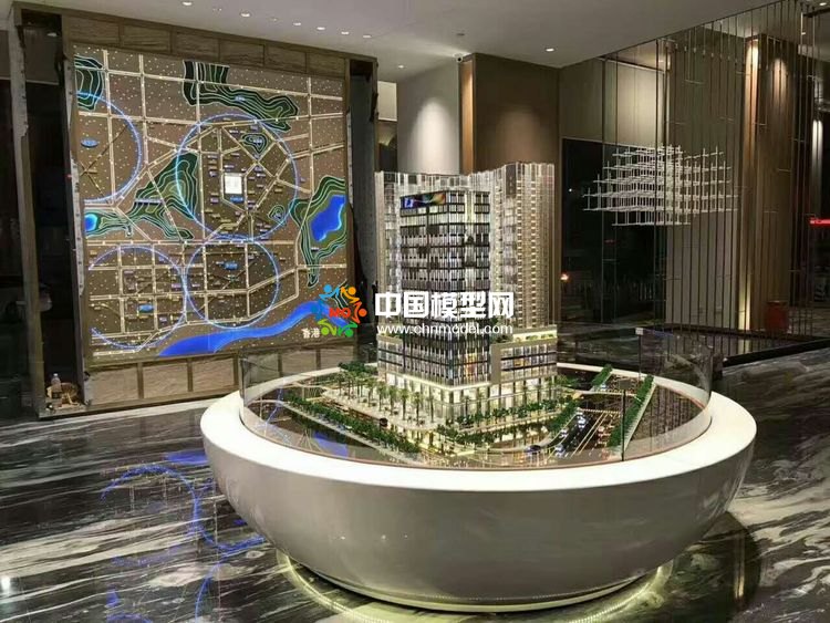 高檔樓盤模型底座，售樓部沙盤展臺(tái)（收藏）