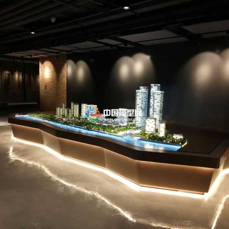 高檔樓盤模型底座，售樓部沙盤展臺(tái)（收藏）