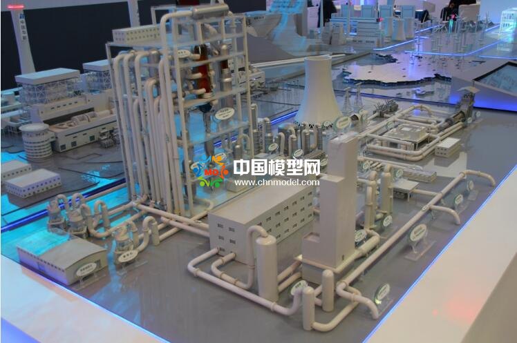華能電廠沙盤模型
